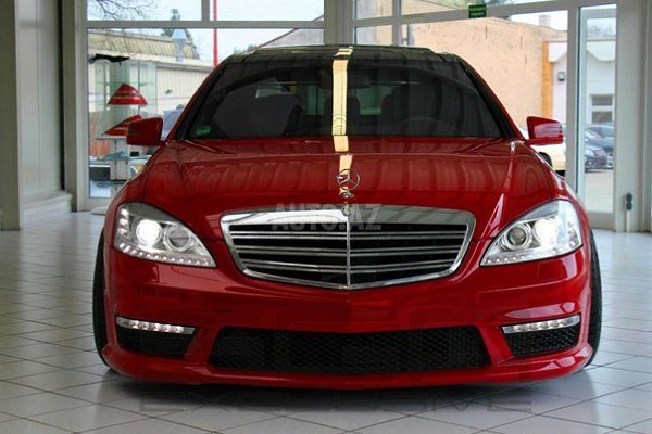 Mercedes-Benz W221 Red - 5