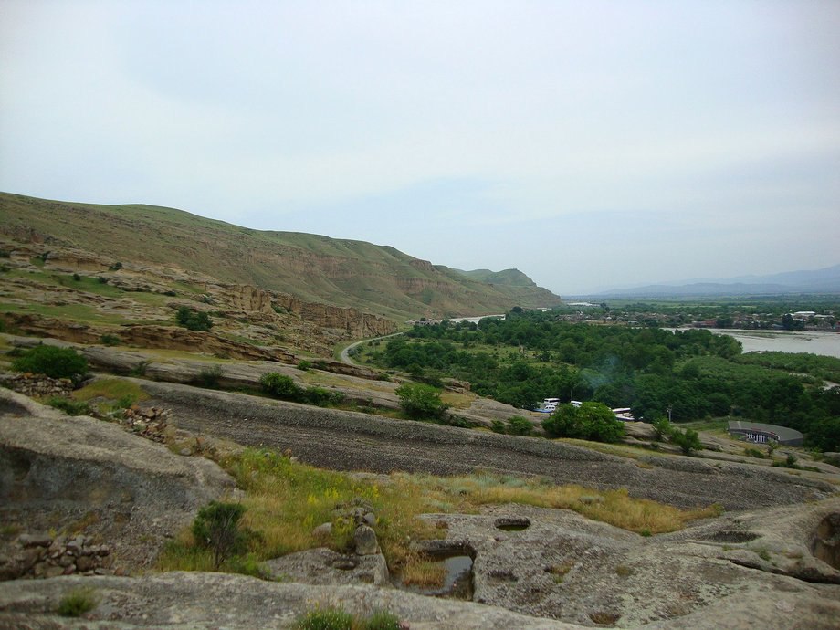 Uplistsikhe ("The lord's fortress") is an ancient rock-hewn town in eastern Georgia - 12