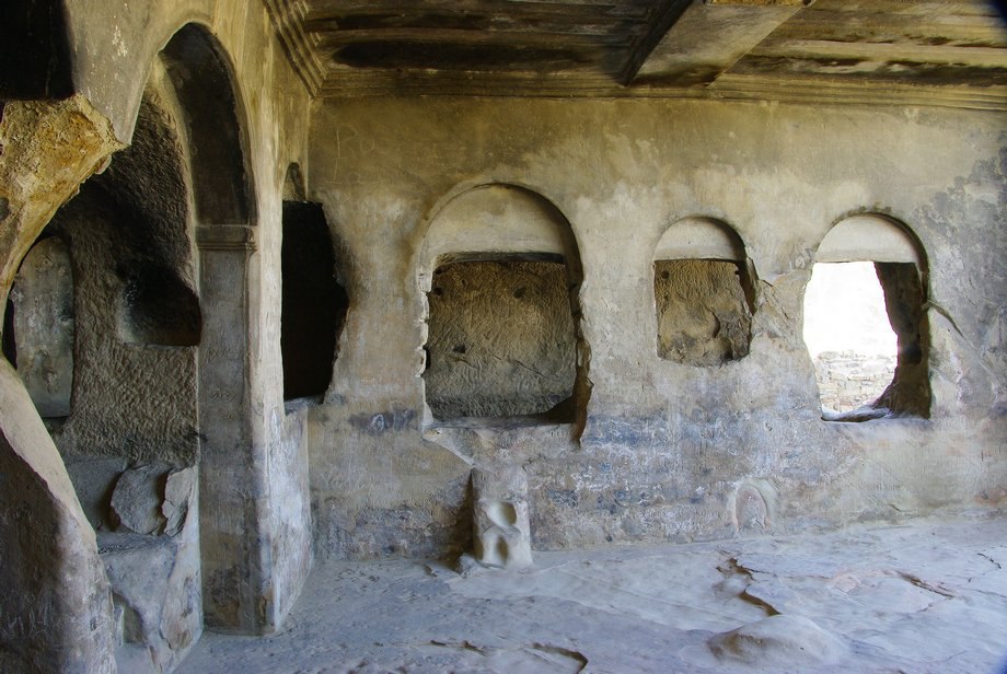 Uplistsikhe ("The lord's fortress") is an ancient rock-hewn town in eastern Georgia - 11