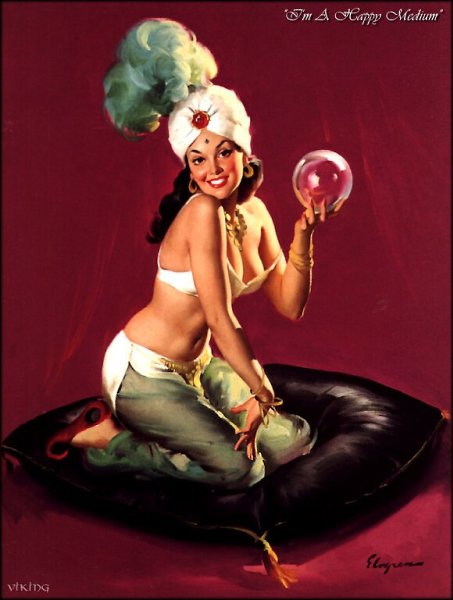 18+ PIN UP - GIL ELVGREN Джил Элвгрен (англ. Gil Elvgren, урождённый Gillette Elvgren, 15 марта 1914 ... - 50