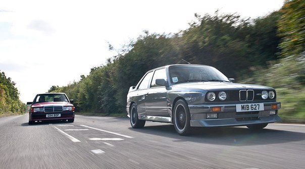 BMW M3 E30 vs Mercedes 190E 2.5-16 - 3