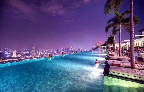   Infinity Pool,   Marina Bay Sands, 