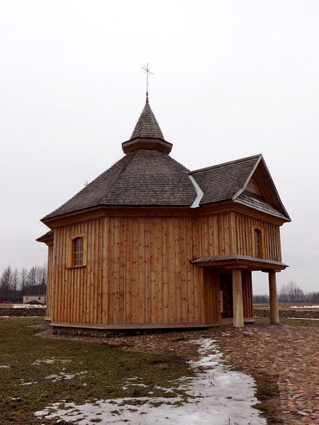 Часовня из д. Королевцы Вилейского района Минской области.Часовня первоначально построена в 1802 ...