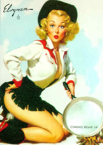18+ PIN UP - GIL ELVGREN Джил Элвгрен (англ. Gil Elvgren, урождённый Gillette Elvgren, 15 марта 1914 ... - 66