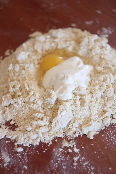 Пирог с курицей и картофелем. Идеальное сочетание! Тесто потрясающе нежное, но в то же время ... - 4