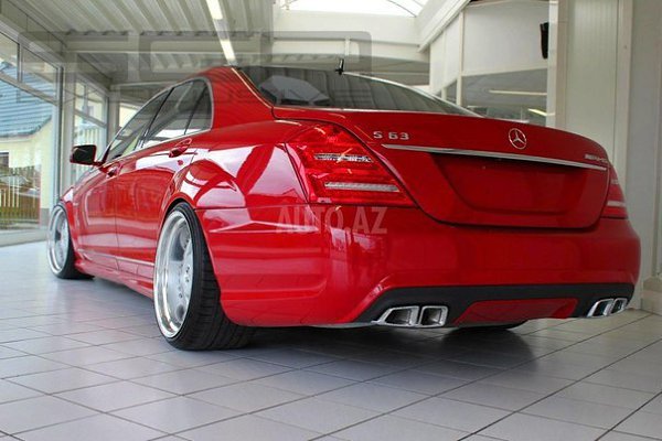 Mercedes-Benz W221 Red - 2