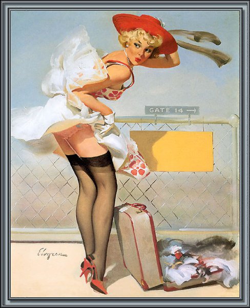 18+ PIN UP - GIL ELVGREN Джил Элвгрен (англ. Gil Elvgren, урождённый Gillette Elvgren, 15 марта 1914 ... - 117