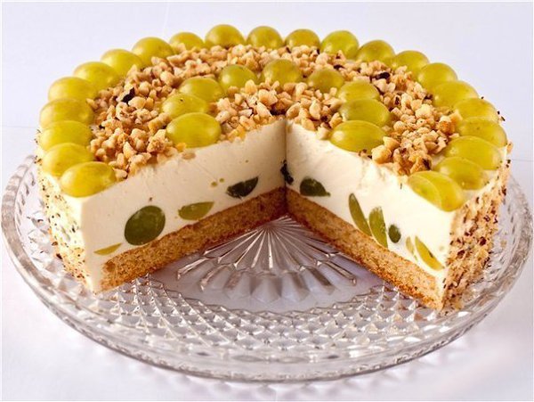 5 самых простых тортов без выпечки. 1.Творожно-фруктовый торт без выпечки Творожно-фруктовый торт ...