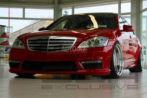 Mercedes-Benz W221 Red - 3