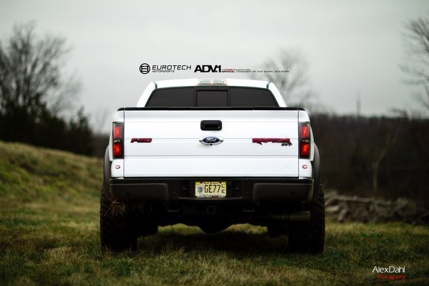 Ford F-150 Raptor SVT on ADV.1 Wheels.