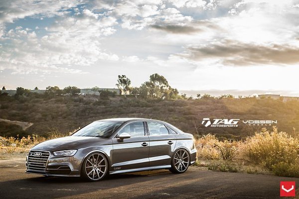 Audi S3 Sedan (8V) on Vossen Wheels by TAG Motorsports. - 3