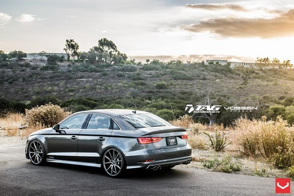 Audi S3 Sedan (8V) on Vossen Wheels by TAG Motorsports. - 6