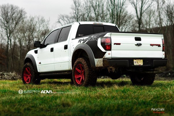 Ford F-150 Raptor SVT on ADV.1 Wheels. - 2