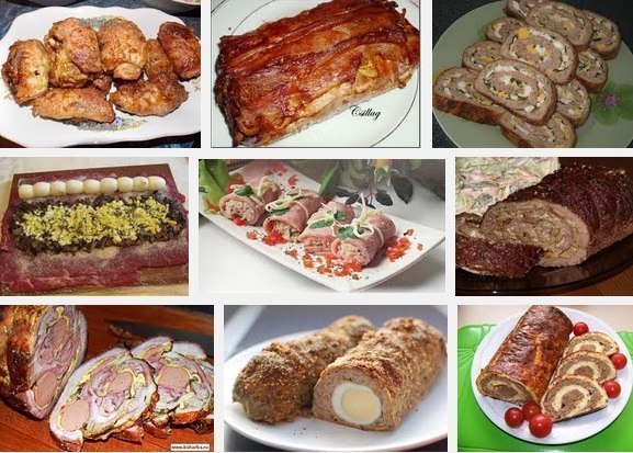 Мясной рулет - 5 лучших рецептов. Рецепт 1: Мясной рулет из фарша Из рубленого мяса можно ...