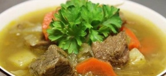 Суп из говядины и капусты.на 100г - 42 ккалБ/Ж/У - 2.5/2.7/1.9Ингредиенты:Говядина — 500 г ;Перец ...