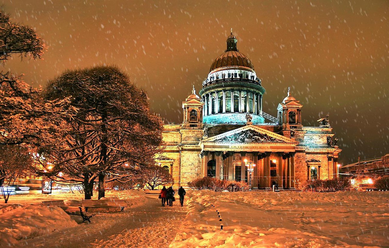 Казанский Собор Зимой