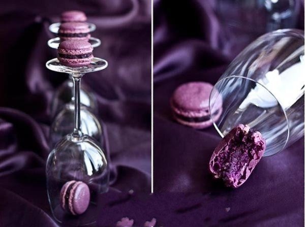 Черничные макарон.Ингредиенты:Macaronade:- 150 г миндальной муки, просеянной два раза- 150 г ...