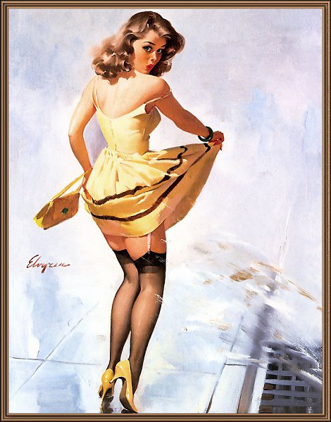 18+ PIN UP - GIL ELVGREN Джил Элвгрен (англ. Gil Elvgren, урождённый Gillette Elvgren, 15 марта 1914 ... - 103