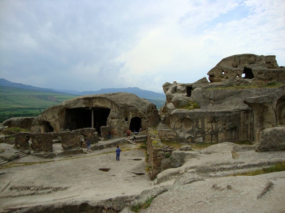 Uplistsikhe ("The lord's fortress") is an ancient rock-hewn town in eastern Georgia - 9