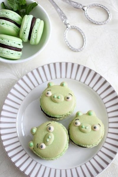  Macarons   Angry Birds. :125  ,120  ,2 , ... - 5