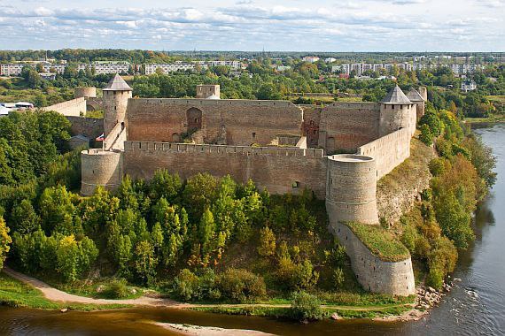 Величественные замки и крепости Ленинградской области. 1. Крепость Корела Это древней крепостью на ...