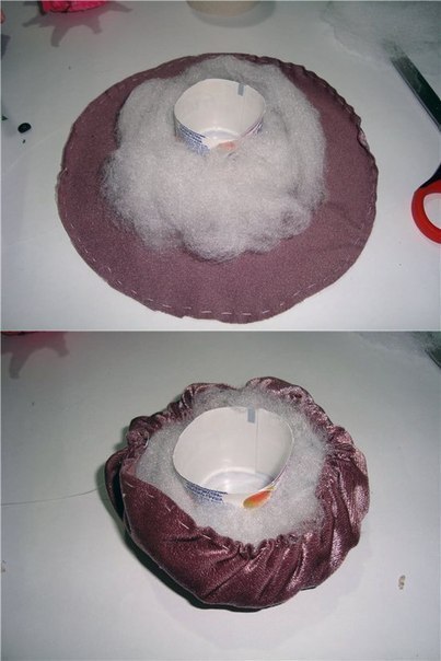 Кофейное дерево. Нам понадобится: 1) туалетная бумага; 2) кофе в зернах; 3) стаканчик от йогурта; 4) ... - 7