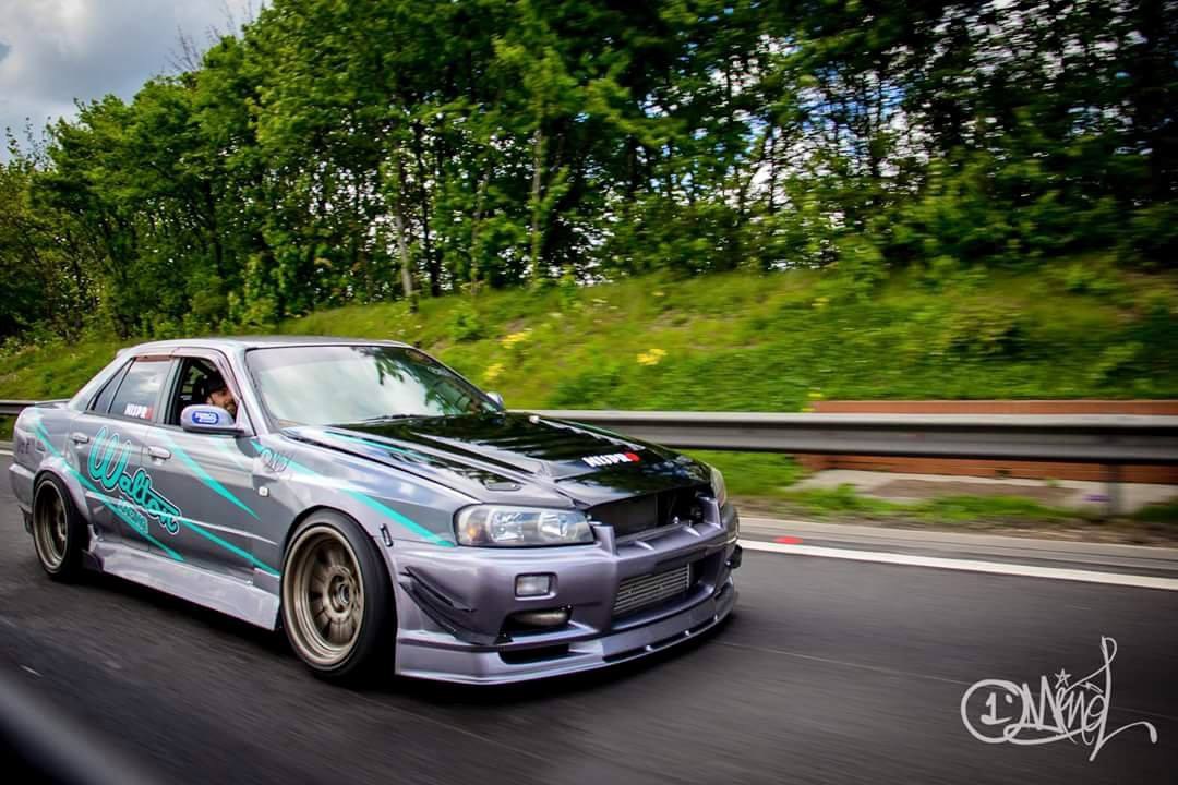 Nissan Skyline r34 дрифт