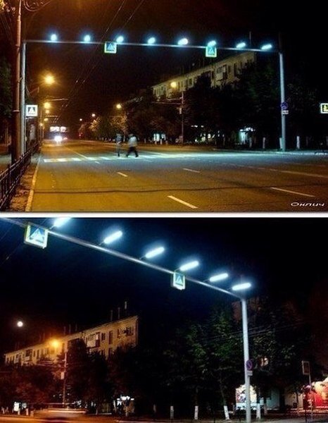 Пешеходный переход во Владимире. Побольше бы таких...