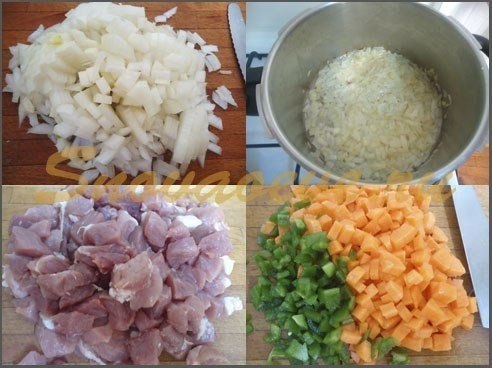 Лагман.Лагман готовят из мяса, преимущественно баранины или говядины , различных овощей и ... - 2