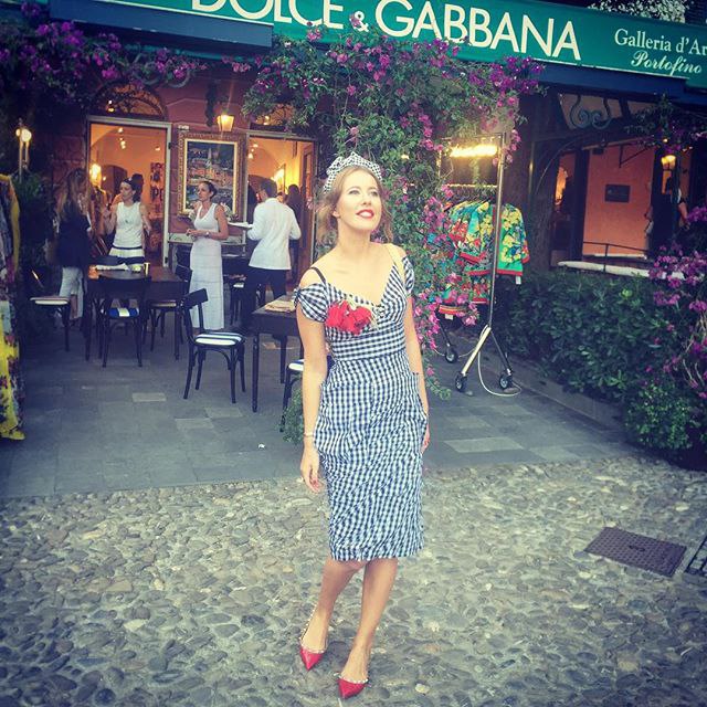 Beautiful #AltaModa evening in Portofino with @dolcegabbana