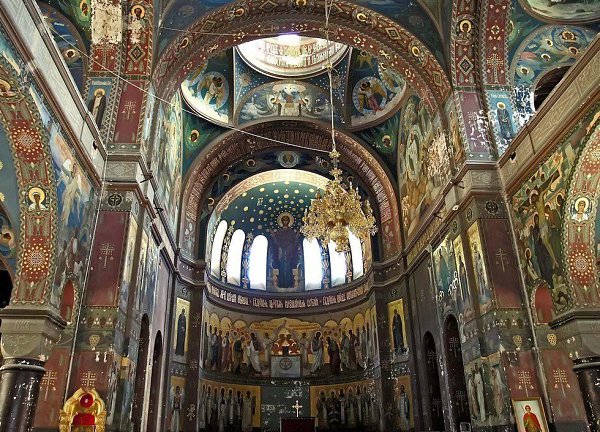 Фотография № 15 - " Роспись Пантелеимоновского собора", место сьемки - Ново-Афон