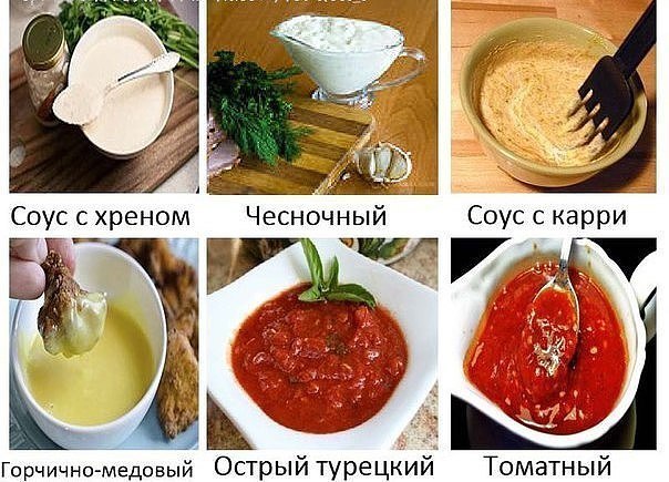 Надоело приправлять кетчупом+майонезом+горчицей??? Тогда читаем 6 супер вкусных соусов. Вы и ваши ...