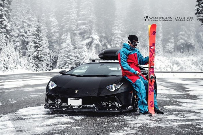 Lamborghini Aventador LP-700-4 Winter Wonderland III