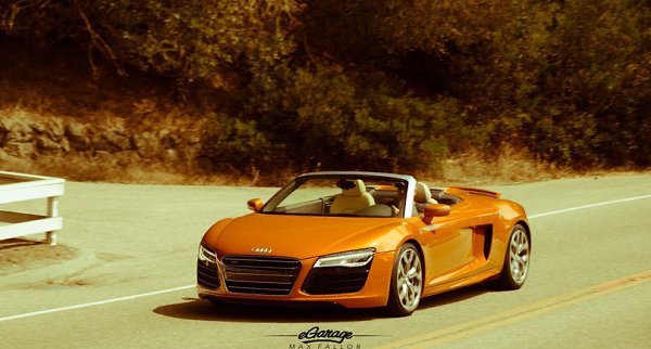 Audi R8 Spyder.