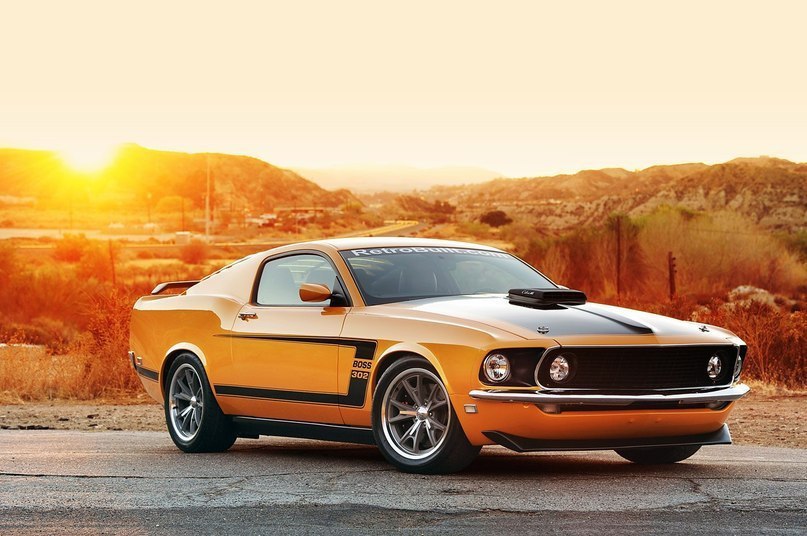 Retrobuilt Mustang Fastback Boss 302 1969.