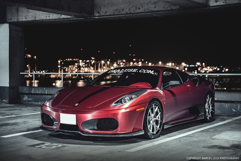 Matte Metallic Red Ferrari F430