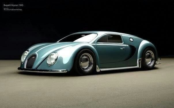 Bugatti Veyron   1945 .