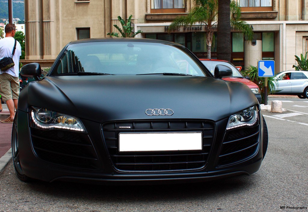 Audi R8 V10 Matt-Black