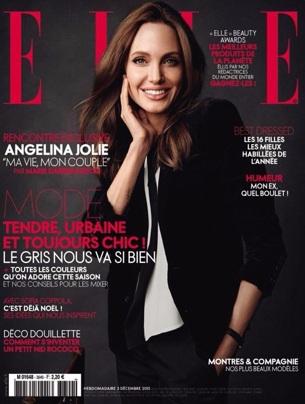 Angelina Jolie for Elle France by Art Streiber - 2