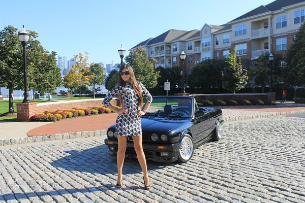 BMW E30 Convertible. - 2