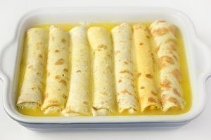 Яичные рулетики с мясной начинкой - отличный завтрак! Ингредиенты: Яйца куриные 7 шт. Свиной фарш ... - 8