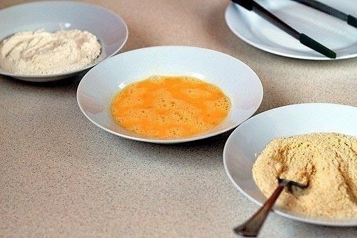 Хрустящие куриные палочки.Ингредиенты:2 больших куриных грудки стакана (65 гр) муки2 яйца1.25 ... - 9