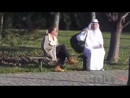 Прикол дня: Араб и сумка) И смех и грех
