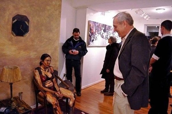 Многие художники рисуют моделей, но Алекса Мид занимается творчеством совершенно по-другому. Сначала ... - 4
