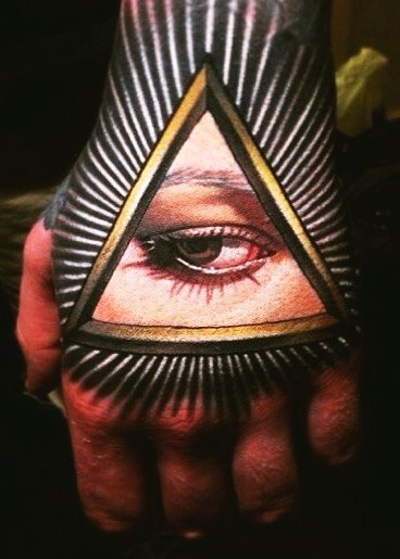 Что означает тату глаз в треугольнике?