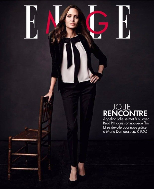 Angelina Jolie for Elle France by Art Streiber - 6