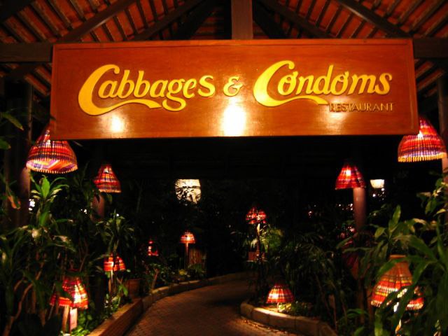        (Cabbages and Condoms)    ...