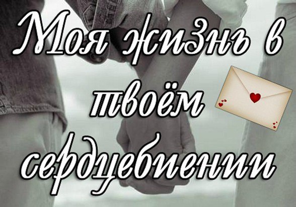 Моя любовь - печаль и наслаждение. В душе сидишь давно ты у меня. А в сердце ты горишь огромным ...