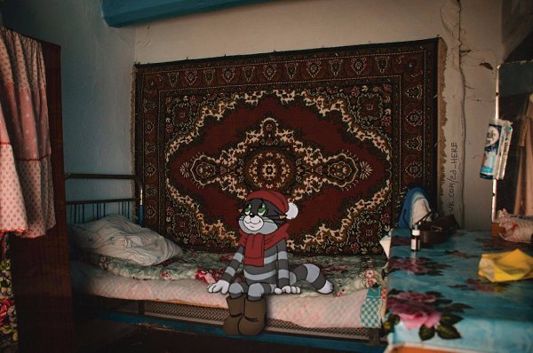 Герои советских мультфильмов в российской реальности - 2