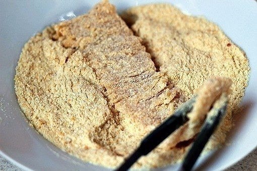 Хрустящие куриные палочки.Ингредиенты:2 больших куриных грудки стакана (65 гр) муки2 яйца1.25 ... - 5